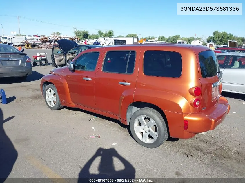 3GNDA23D57S581336 2007 Chevrolet Hhr Lt