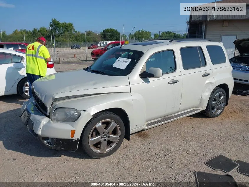 2007 Chevrolet Hhr Lt VIN: 3GNDA33P17S623162 Lot: 40185404