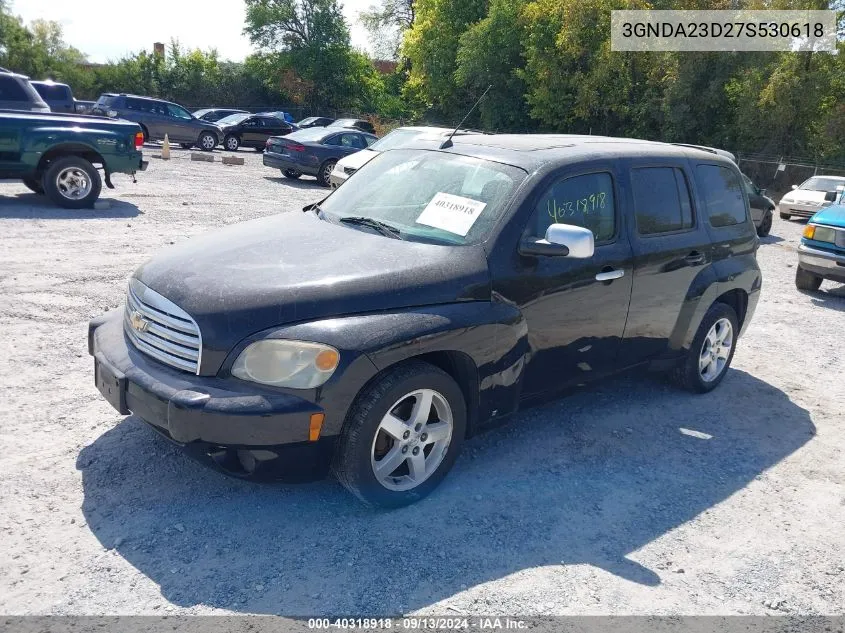 2007 Chevrolet Hhr Lt VIN: 3GNDA23D27S530618 Lot: 40318918