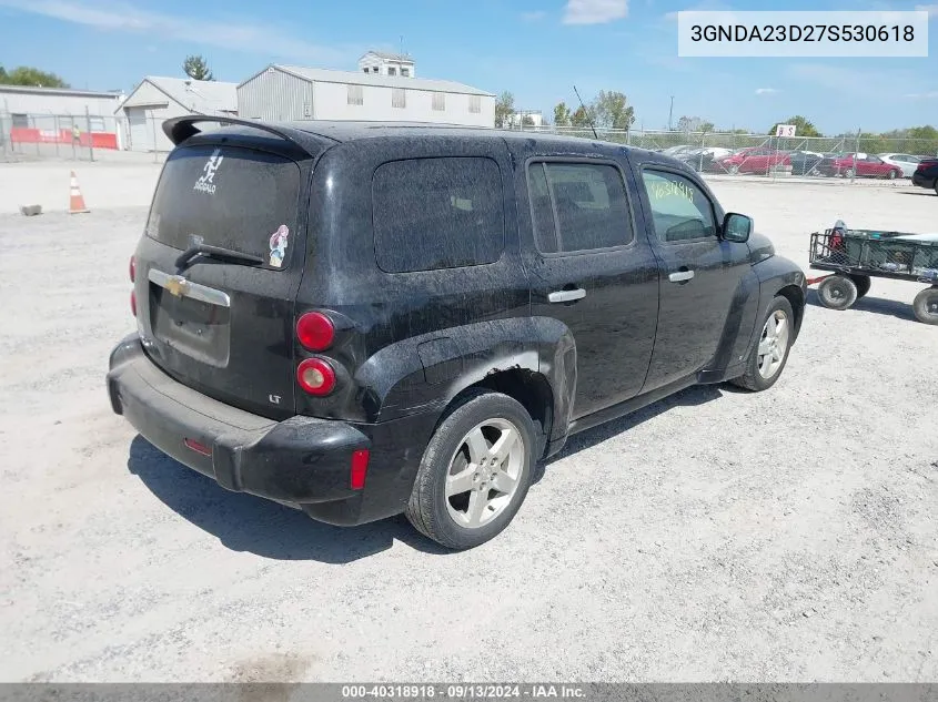 2007 Chevrolet Hhr Lt VIN: 3GNDA23D27S530618 Lot: 40318918