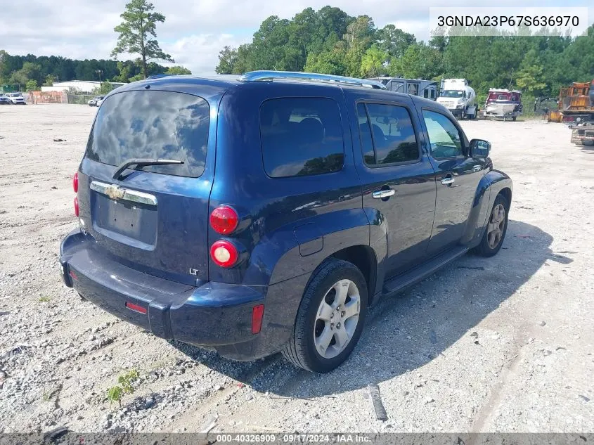 2007 Chevrolet Hhr Lt VIN: 3GNDA23P67S636970 Lot: 40326909