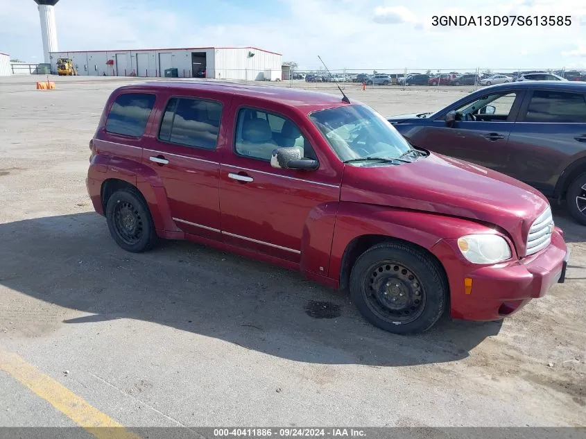 2007 Chevrolet Hhr Ls VIN: 3GNDA13D97S613585 Lot: 40411886