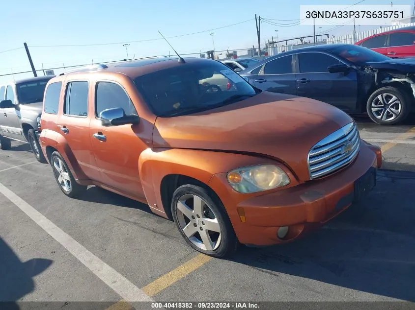 3GNDA33P37S635751 2007 Chevrolet Hhr Lt