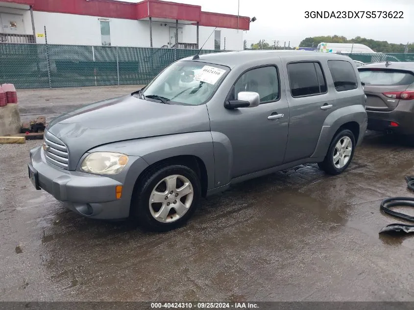 2007 Chevrolet Hhr Lt VIN: 3GNDA23DX7S573622 Lot: 40424310