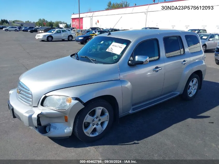 2007 Chevrolet Hhr Lt VIN: 3GNDA23P57S612093 Lot: 40462766