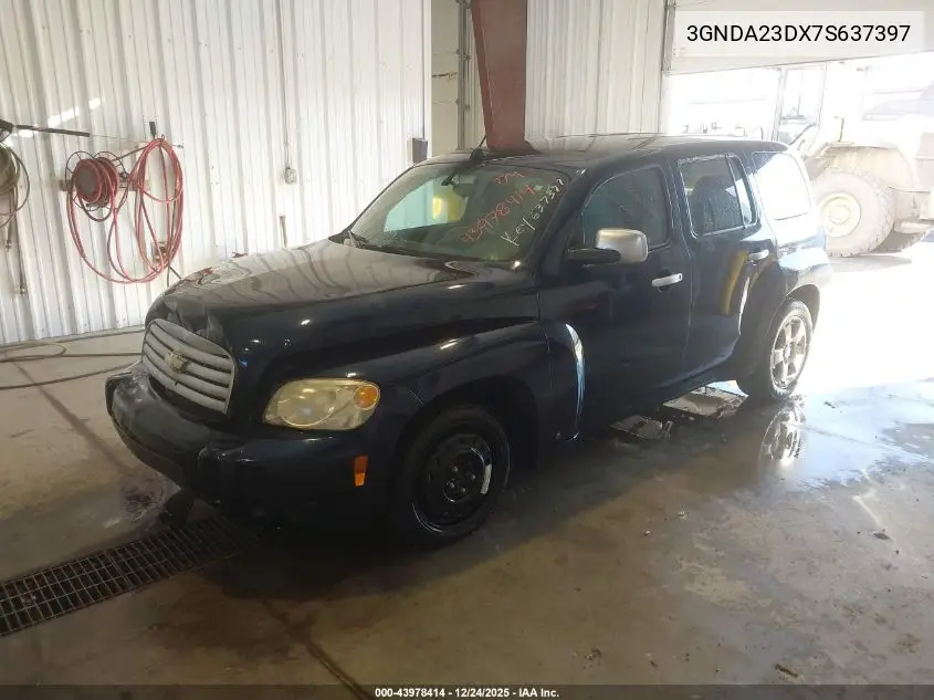 3GNDA23DX7S637397 2007 Chevrolet Hhr Lt