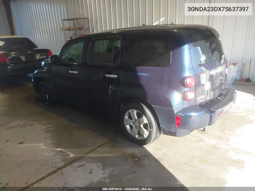 3GNDA23DX7S637397 2007 Chevrolet Hhr Lt