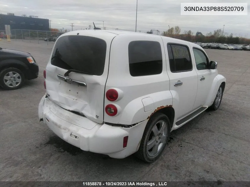 3GNDA33P88S520709 2008 Chevrolet Hhr