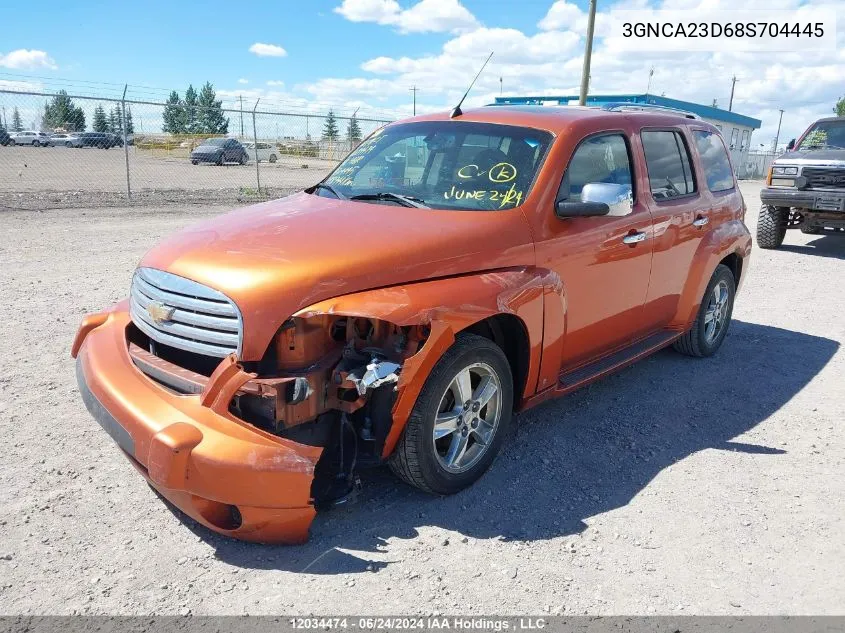 2008 Chevrolet Hhr VIN: 3GNCA23D68S704445 Lot: 12034474