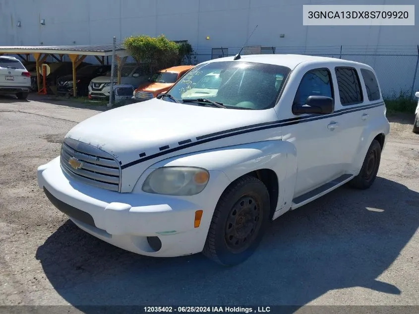 3GNCA13DX8S709920 2008 Chevrolet Hhr Ls