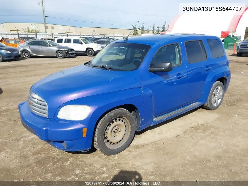 3GNDA13D18S644797 2008 Chevrolet Hhr