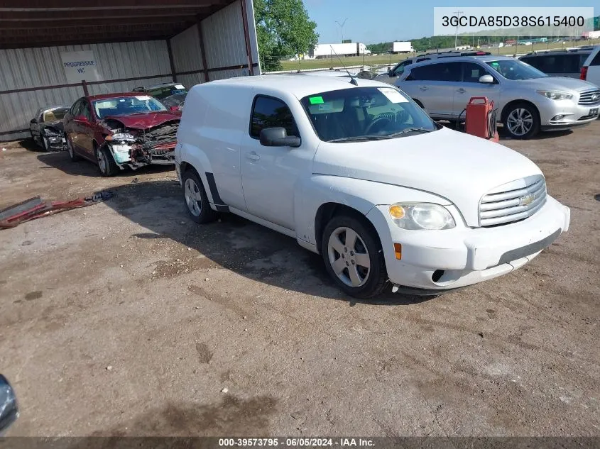 2008 Chevrolet Hhr Panel Ls VIN: 3GCDA85D38S615400 Lot: 39573795