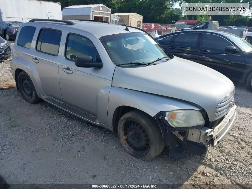 2008 Chevrolet Hhr Ls VIN: 3GNDA13D48S570775 Lot: 39665527