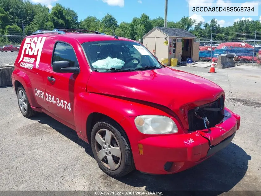 2008 Chevrolet Hhr Panel Ls VIN: 3GCDA85D48S568734 Lot: 39771522