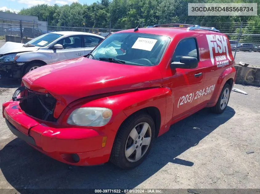 2008 Chevrolet Hhr Panel Ls VIN: 3GCDA85D48S568734 Lot: 39771522