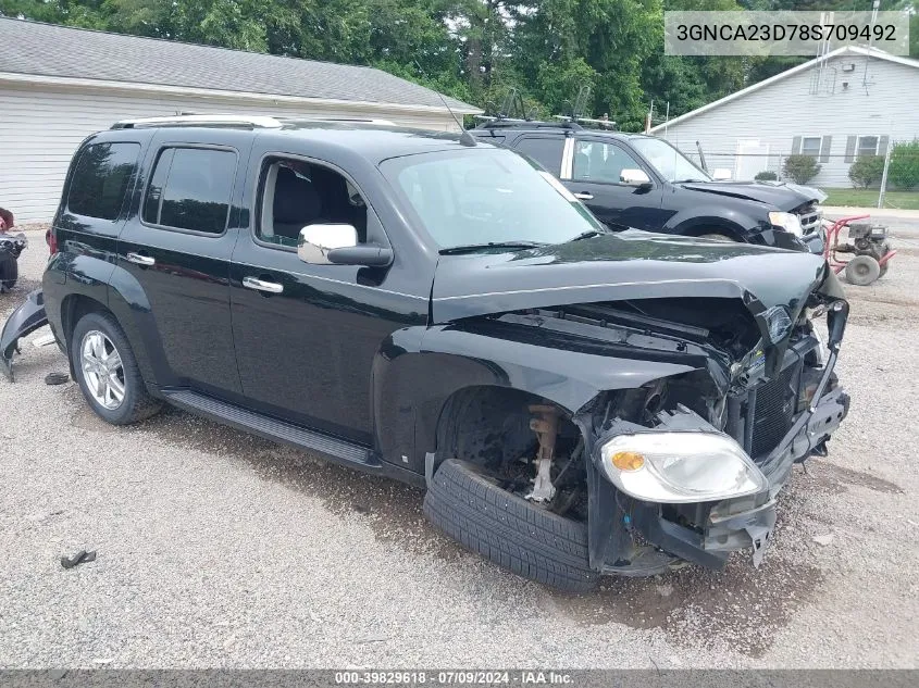 2008 Chevrolet Hhr Lt VIN: 3GNCA23D78S709492 Lot: 39829618