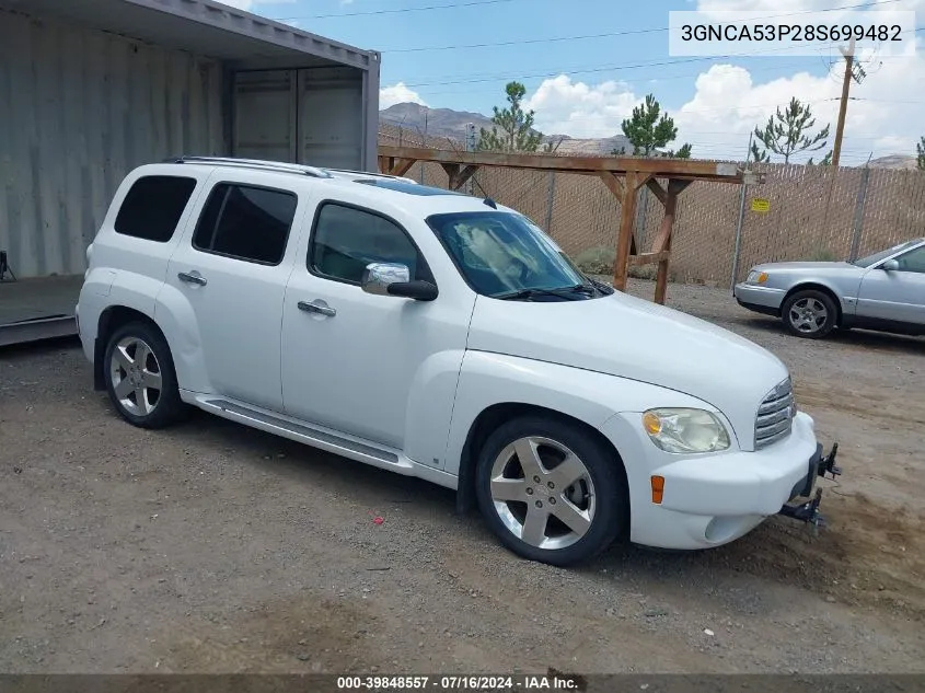 2008 Chevrolet Hhr Lt VIN: 3GNCA53P28S699482 Lot: 39848557