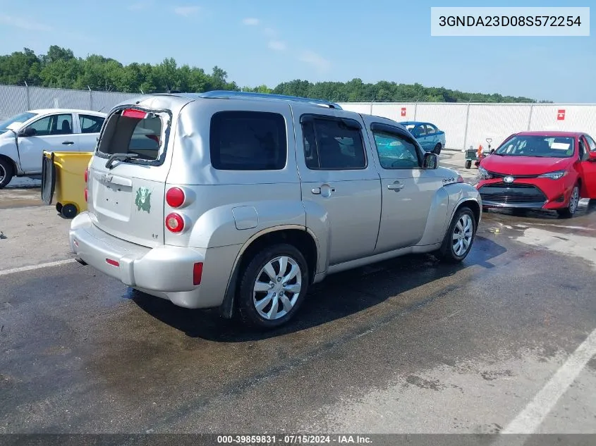 3GNDA23D08S572254 2008 Chevrolet Hhr Lt