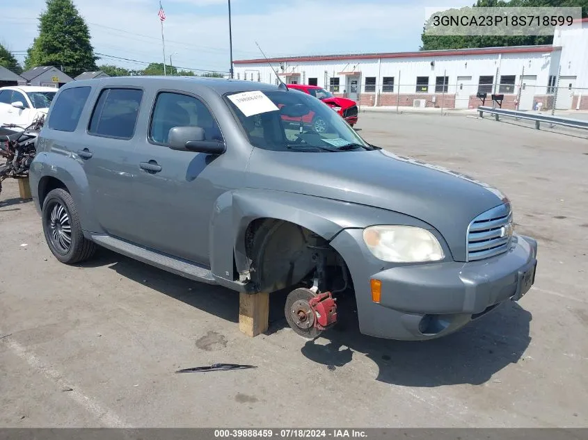 2008 Chevrolet Hhr Lt VIN: 3GNCA23P18S718599 Lot: 39888459