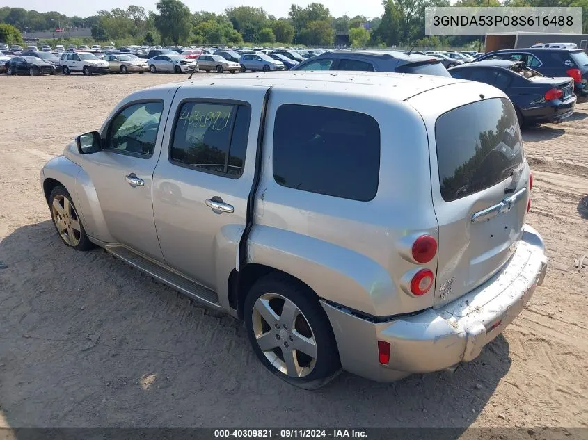 2008 Chevrolet Hhr Lt VIN: 3GNDA53P08S616488 Lot: 40309821