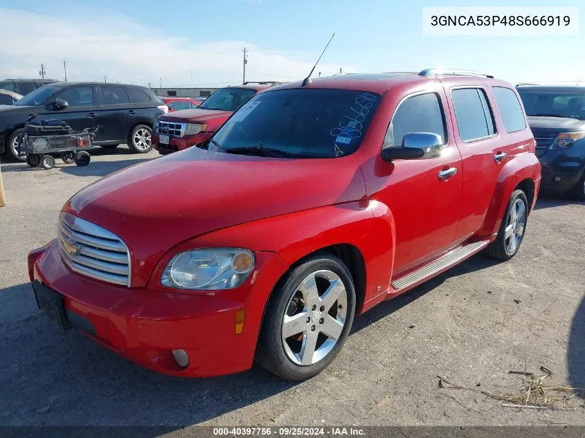 2008 Chevrolet Hhr Lt VIN: 3GNCA53P48S666919 Lot: 40397756