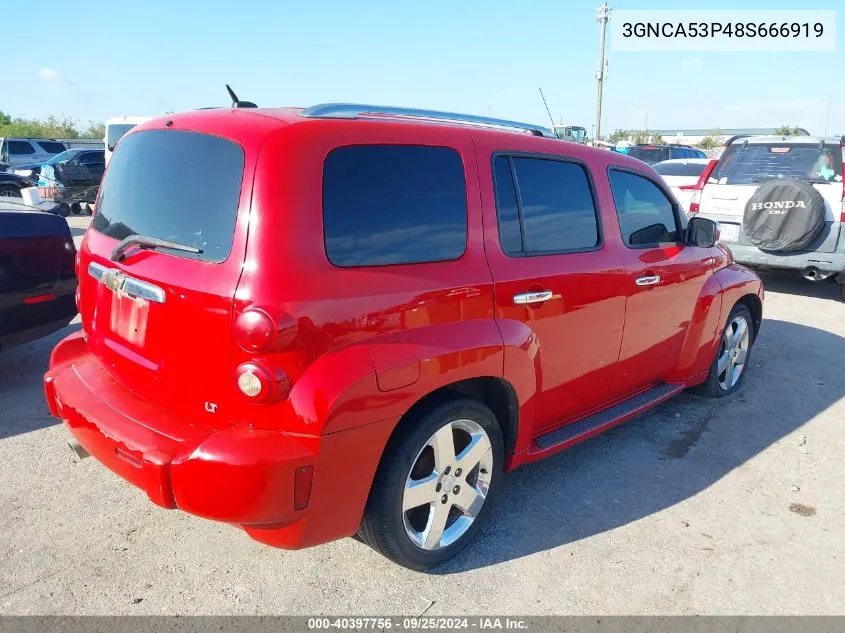 2008 Chevrolet Hhr Lt VIN: 3GNCA53P48S666919 Lot: 40397756