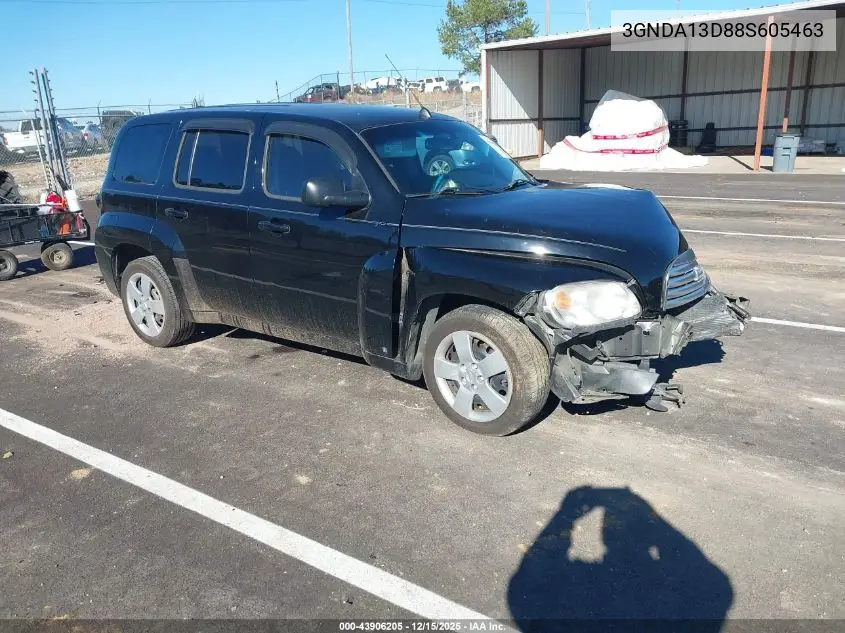 3GNDA13D88S605463 2008 Chevrolet Hhr Ls