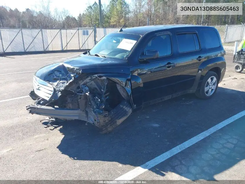 3GNDA13D88S605463 2008 Chevrolet Hhr Ls