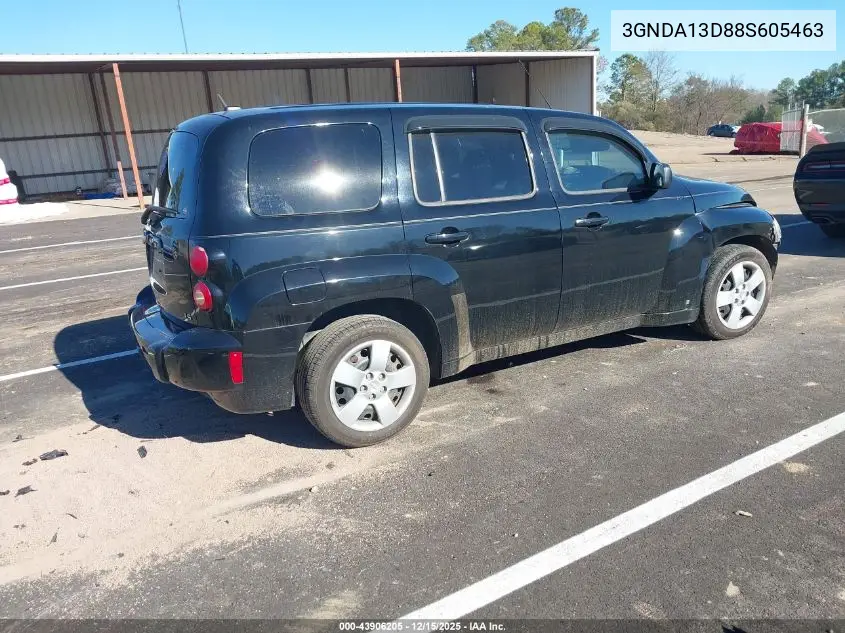 3GNDA13D88S605463 2008 Chevrolet Hhr Ls