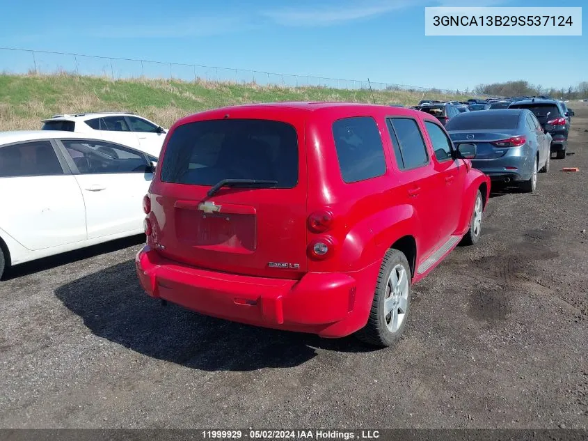 3GNCA13B29S537124 2009 Chevrolet Hhr