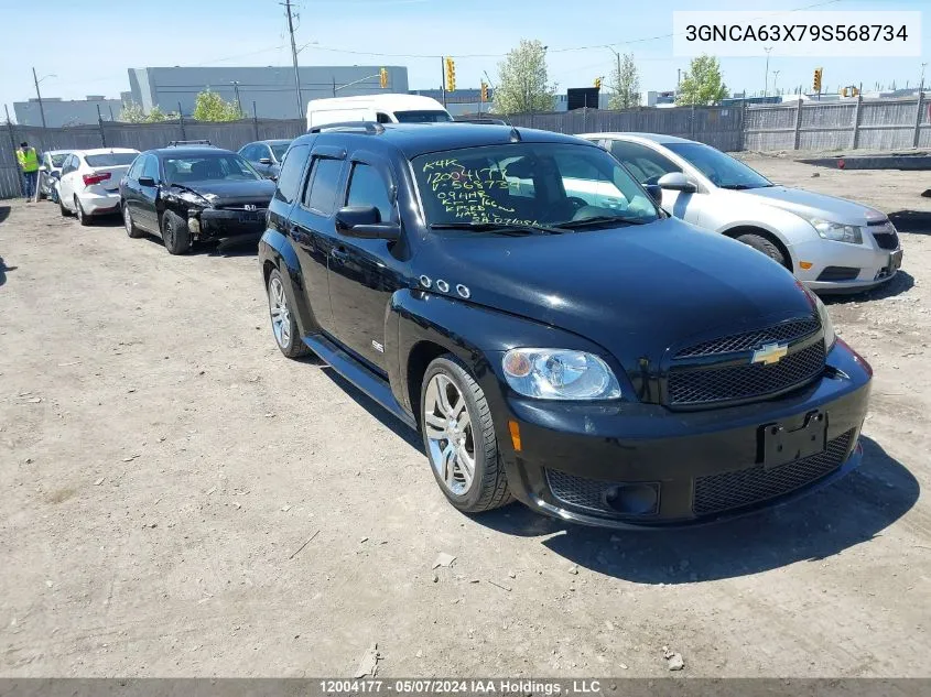 2009 Chevrolet Hhr VIN: 3GNCA63X79S568734 Lot: 12004177