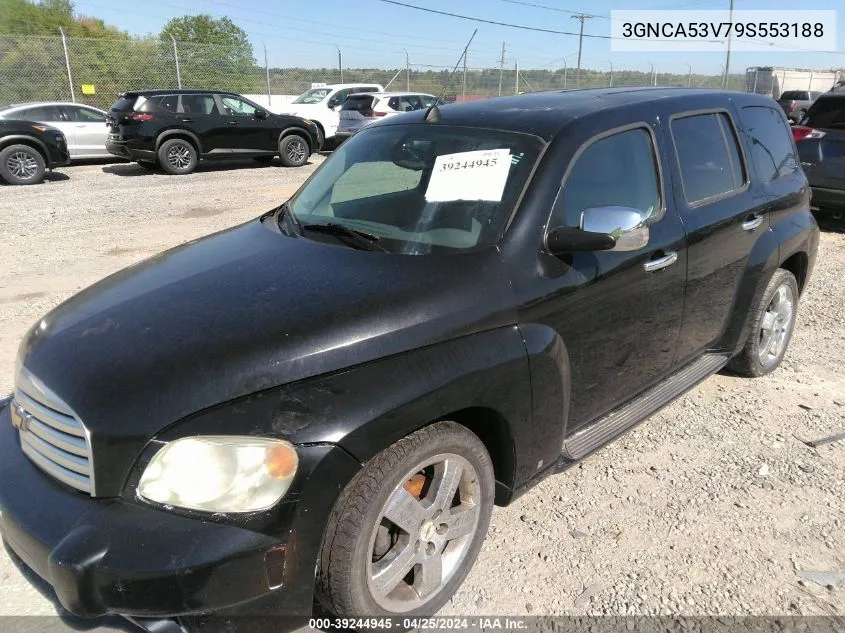 2009 Chevrolet Hhr Lt VIN: 3GNCA53V79S553188 Lot: 39244945