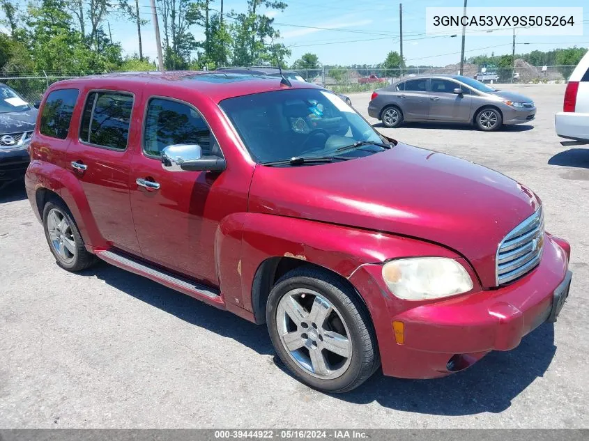 2009 Chevrolet Hhr Lt VIN: 3GNCA53VX9S505264 Lot: 39444922