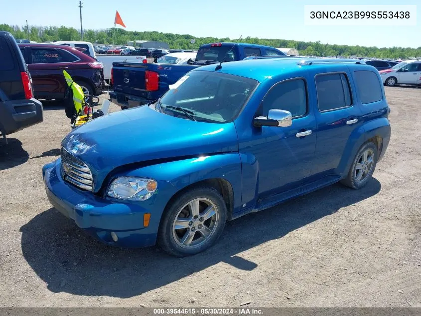 2009 Chevrolet Hhr Lt VIN: 3GNCA23B99S553438 Lot: 39544615