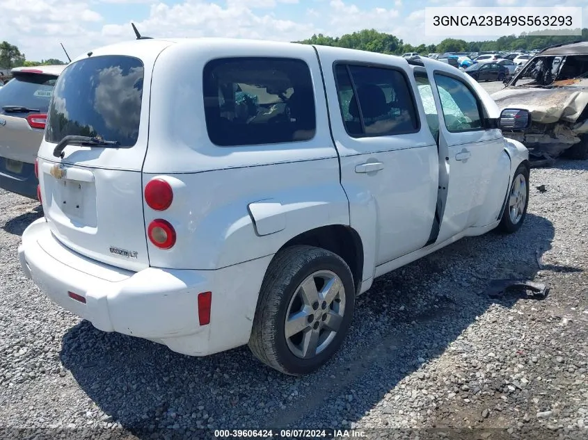 2009 Chevrolet Hhr Lt VIN: 3GNCA23B49S563293 Lot: 39606424