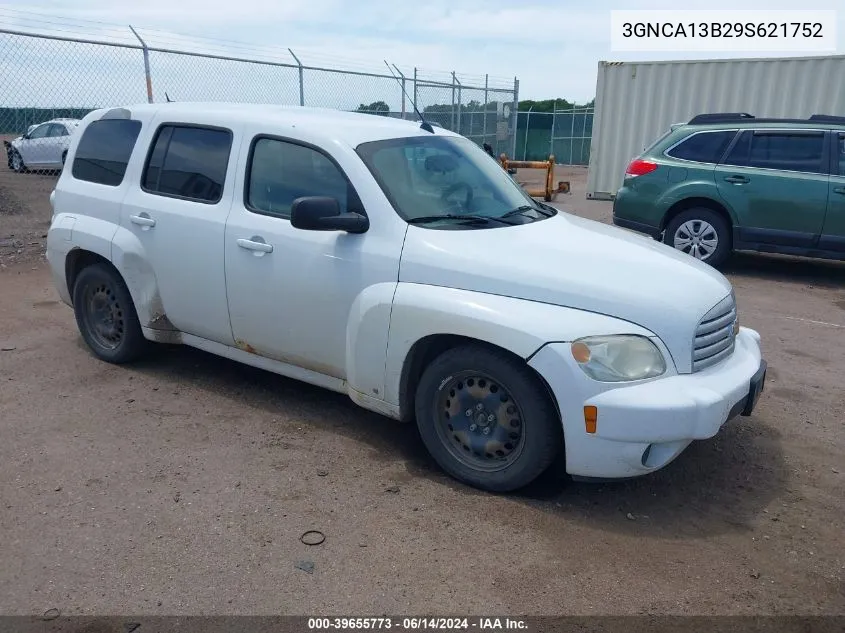 3GNCA13B29S621752 2009 Chevrolet Hhr Ls