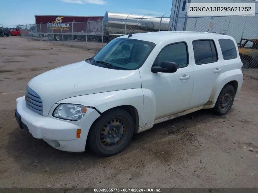 3GNCA13B29S621752 2009 Chevrolet Hhr Ls