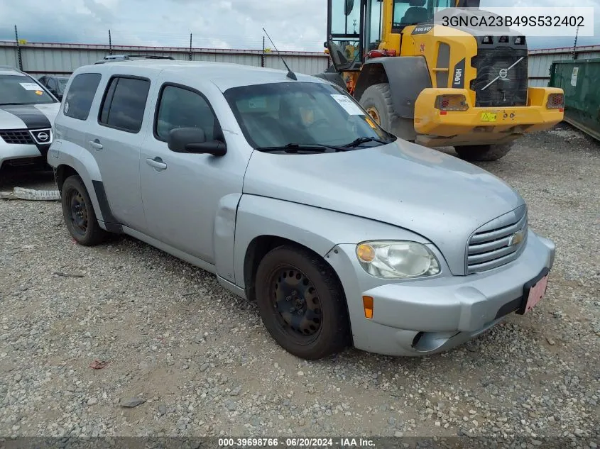 2009 Chevrolet Hhr Lt VIN: 3GNCA23B49S532402 Lot: 39698766