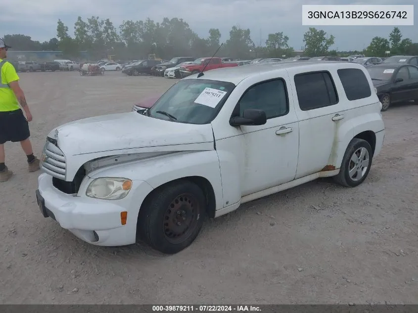 3GNCA13B29S626742 2009 Chevrolet Hhr Ls