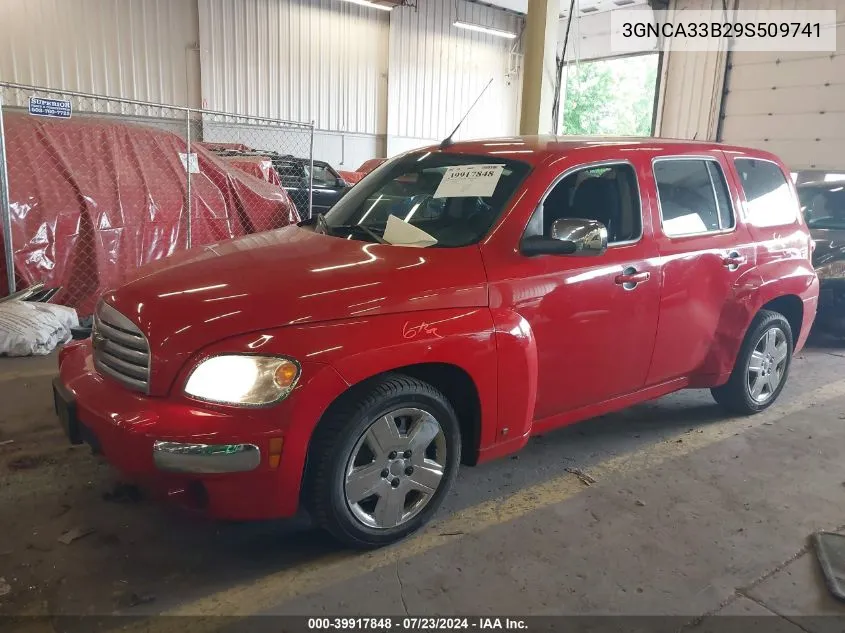 3GNCA33B29S509741 2009 Chevrolet Hhr Ls