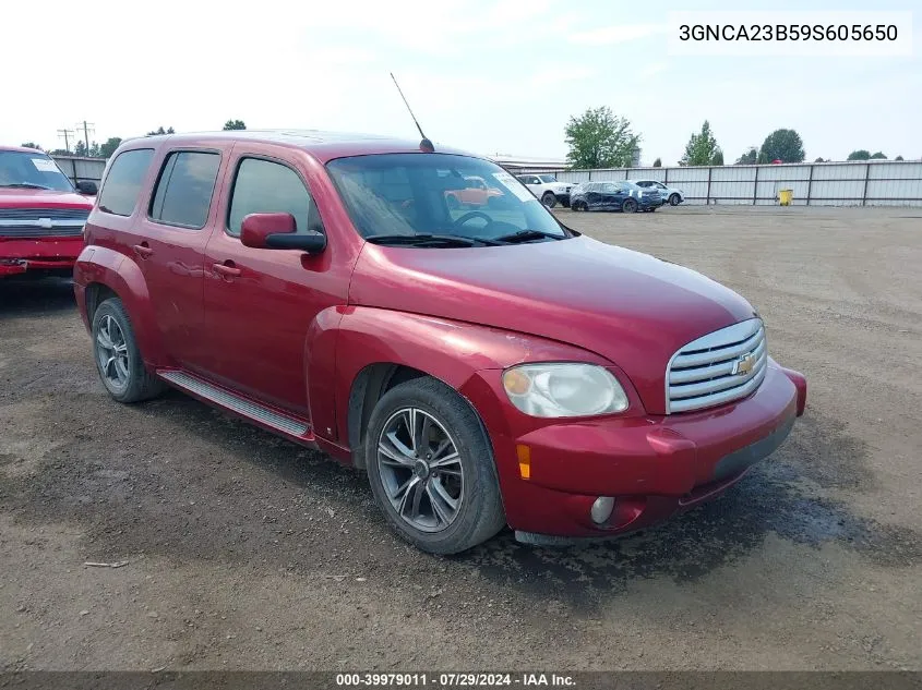 2009 Chevrolet Hhr Lt VIN: 3GNCA23B59S605650 Lot: 39979011