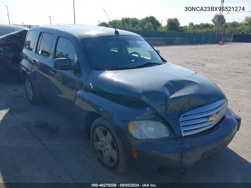 3GNCA23BX9S521274 2009 Chevrolet Hhr Lt