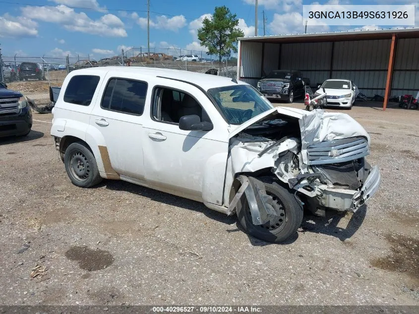 2009 Chevrolet Hhr Ls VIN: 3GNCA13B49S631926 Lot: 40296527