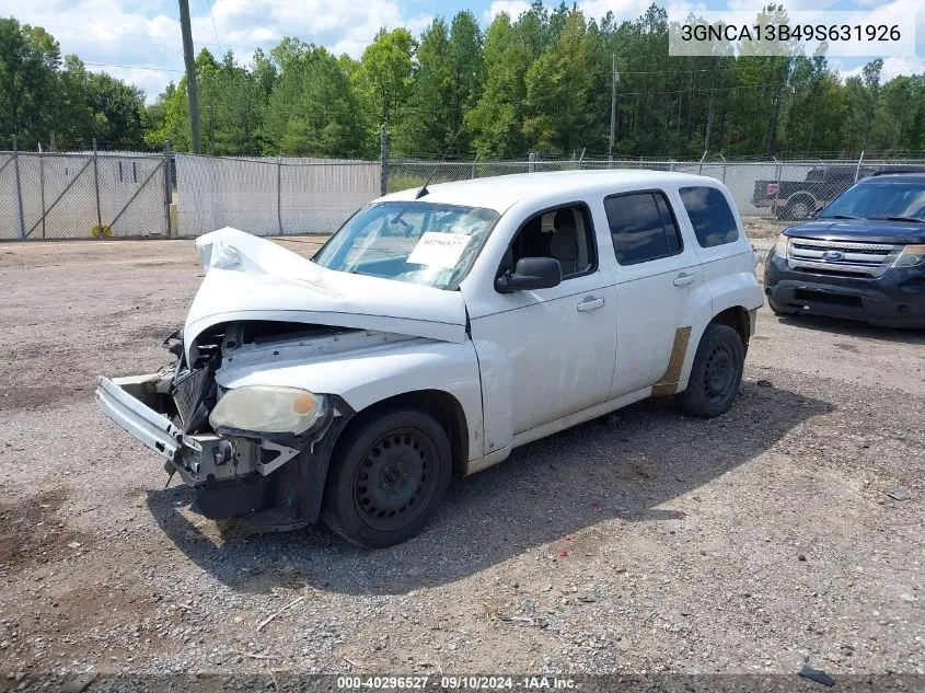 2009 Chevrolet Hhr Ls VIN: 3GNCA13B49S631926 Lot: 40296527