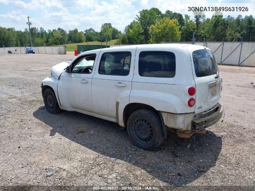 2009 Chevrolet Hhr Ls VIN: 3GNCA13B49S631926 Lot: 40296527