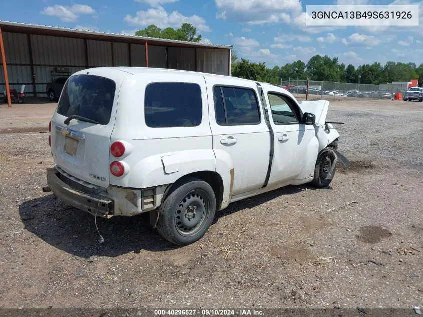 2009 Chevrolet Hhr Ls VIN: 3GNCA13B49S631926 Lot: 40296527