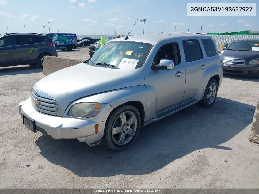 2009 Chevrolet Hhr Lt VIN: 3GNCA53V19S637927 Lot: 40359136