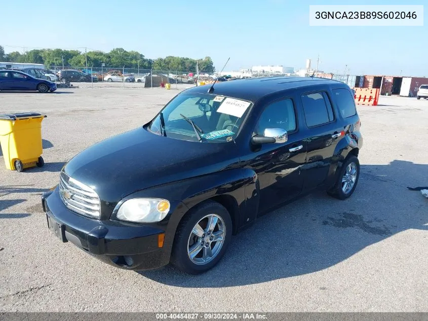 2009 Chevrolet Hhr Lt VIN: 3GNCA23B89S602046 Lot: 40454827