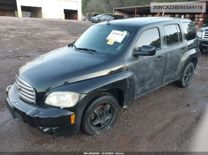 3GNCA23B09S549116 2009 Chevrolet Hhr Lt