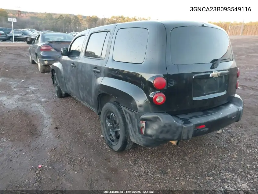3GNCA23B09S549116 2009 Chevrolet Hhr Lt